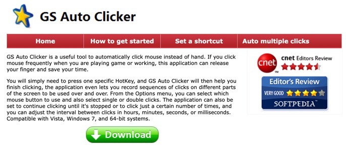 Gs Auto Clicker