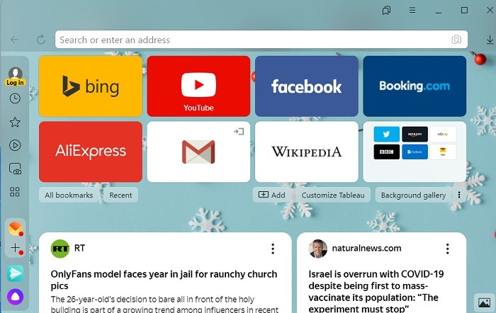 Lightweight Browswers Windows Yandex Fast