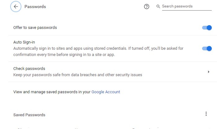 Passwords Browsers Dot Chrome Offer To Save Passwords
