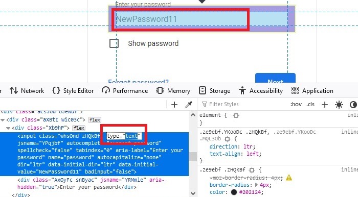 Passwords Browsers Dot Enter Type Password