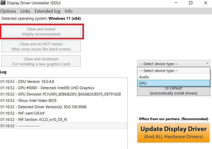 Remove Old Drivers Windows11 Ddu Gpu Audio