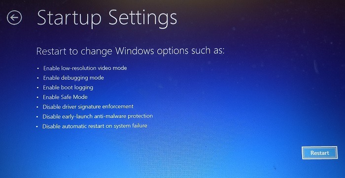 Remove Old Drivers Windows11 Startup Settings Restart