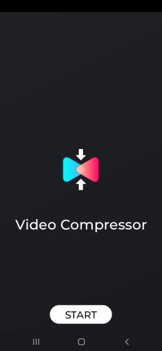 Video Compressor Homescreen