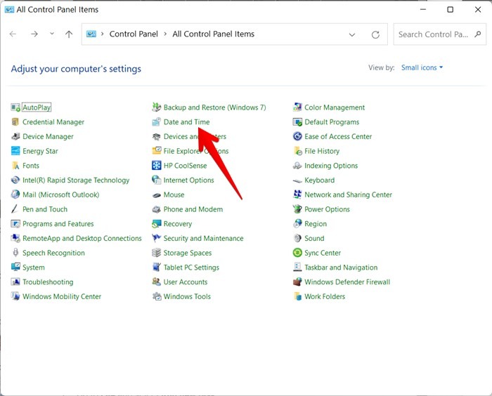 Windows 11 Taskbar Not Working Date And Time Control Panel