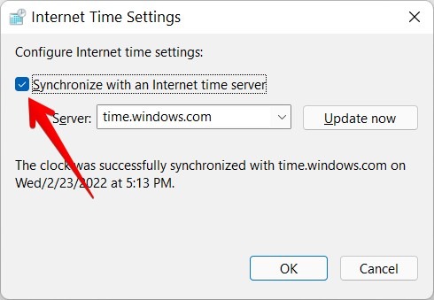 Windows 11 Taskbar Not Working Date And Time Synchronize