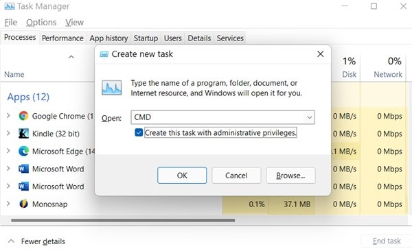Windows 11 Taskbar Not Working Repair System Files Open Cmd