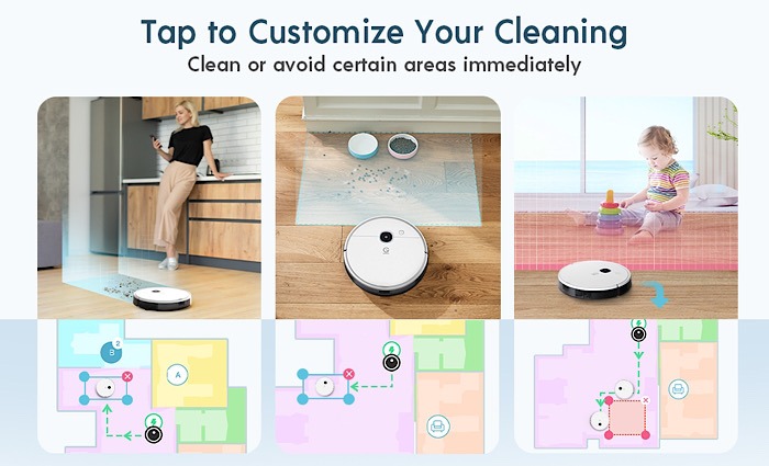 Yeedi Vac Robot Vacuum Customize