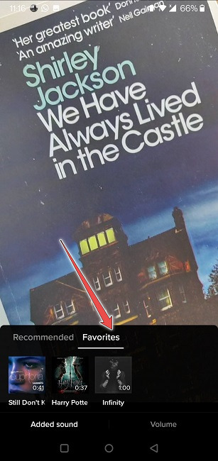 Add More Song Tiktoks Add To Favorites