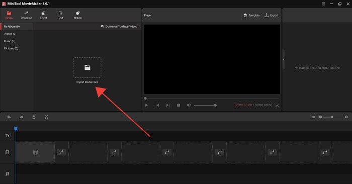 Add Photos Reels Desktop Minitool Upload Files