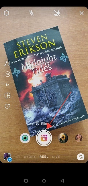 Add Photos Reels Mobile Record Video