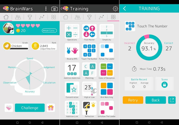 Best Brain Training Apps Brainwars