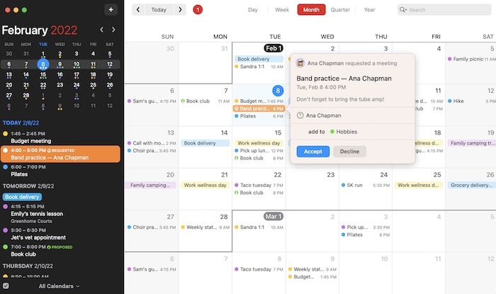 Best Google Calendar Alternatives Fantastical Full