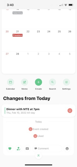 Best Google Calendar Alternatives Time Tree Iphone