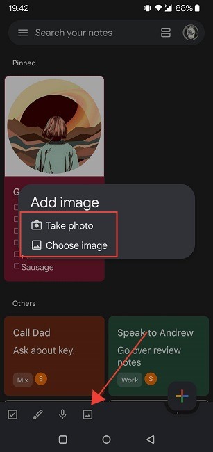 Best Google Keep Tips Mobile Add Image