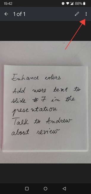 Best Google Keep Tips Mobile Dot Menu