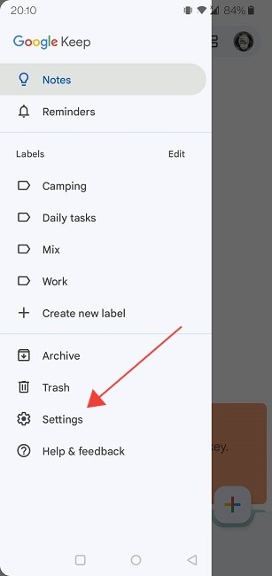Best Google Keep Tips Mobile Settings