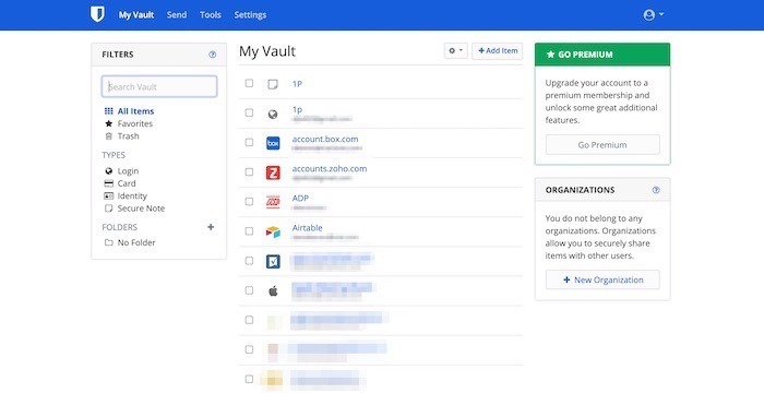 Best Password Manager Bitwarden List