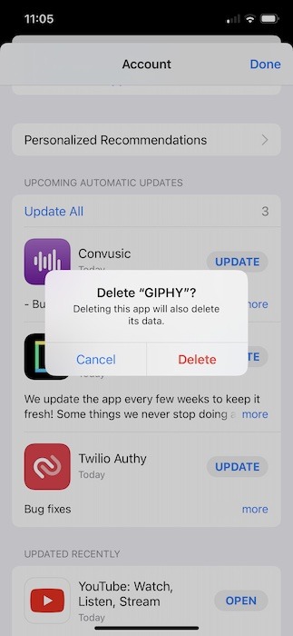 Delete Hidden Apps Iphone Update Delete 1