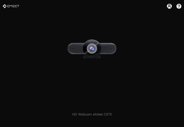 Emeet C970 Webcam Review App
