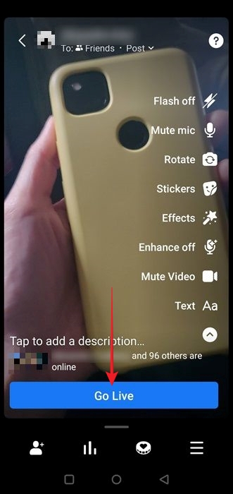 Face Book Watchparty Alternatives Mobile Go Live Button