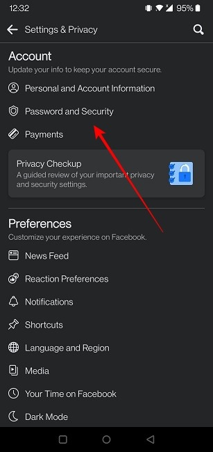 Facebook Phishing Mobile Password Security