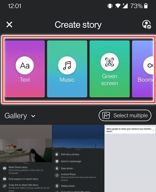 Facebook Stories Minimal Stories