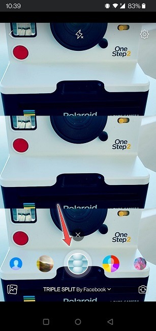 Facebook Stories Mobile Boomerang