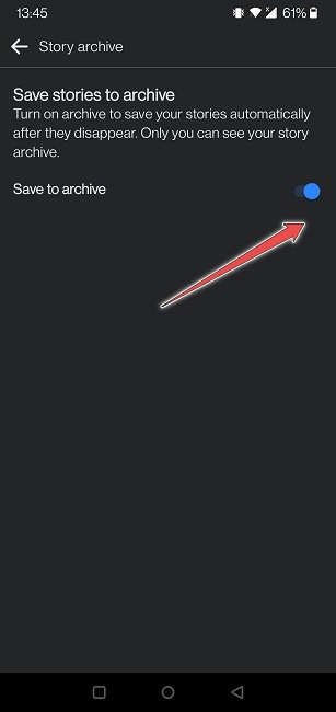 Facebook Stories Mobile Save To Archive