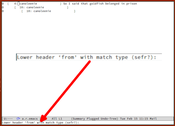 Gnus Reader 14 Filter Type