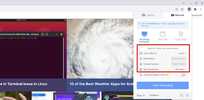 How Record Screen Chromebook Awesome Local 1