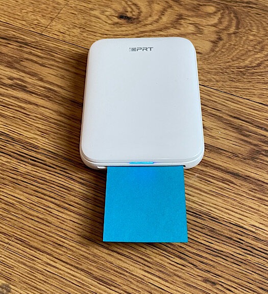 Idprt Mini Photo Printer Blue Sheet