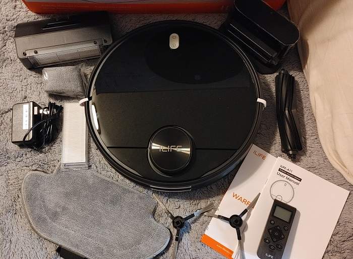 Ilife A11 Lidar Robot Vacuum Review Box
