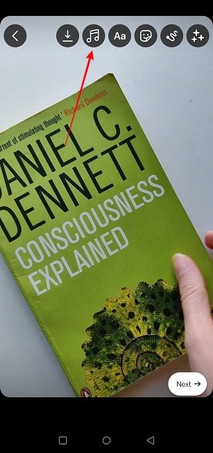 Instagram Reels Voice Musical Note