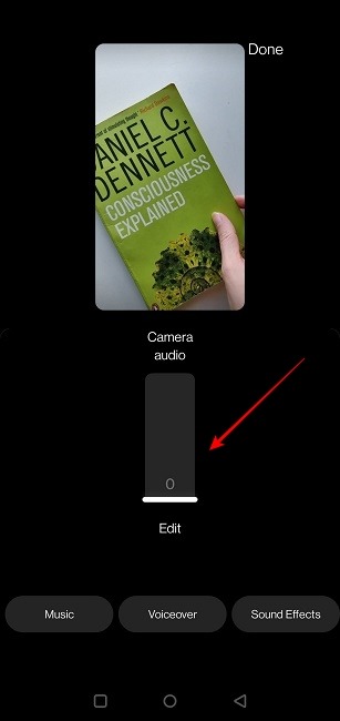 Instagram Reels Voice Silence Camera Audio