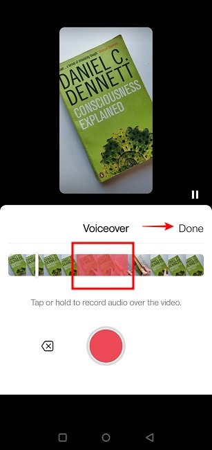 Instagram Reels Voice Voiceover Added