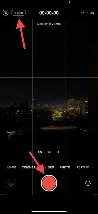 Iphone 13 Pro Prores Video 1