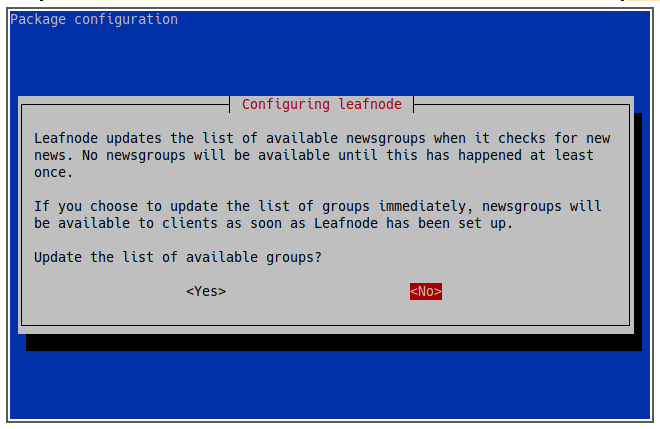 Leafnode 08 First Fetch