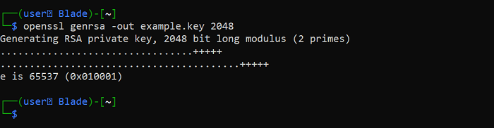 Openssl Generate Rsa Private Key