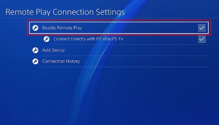 Ps4 Remote Play Enable