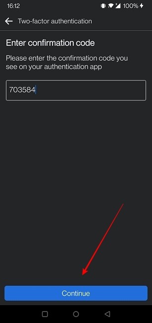 Secure Facebook Mobile Confirmation Code