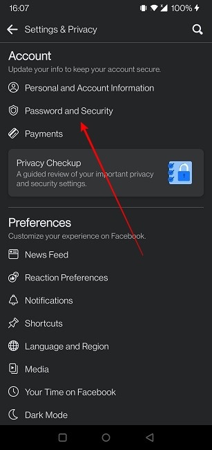 Secure Facebook Mobile Password Security