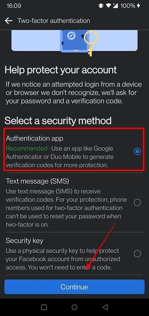 Secure Facebook Mobile Security Method