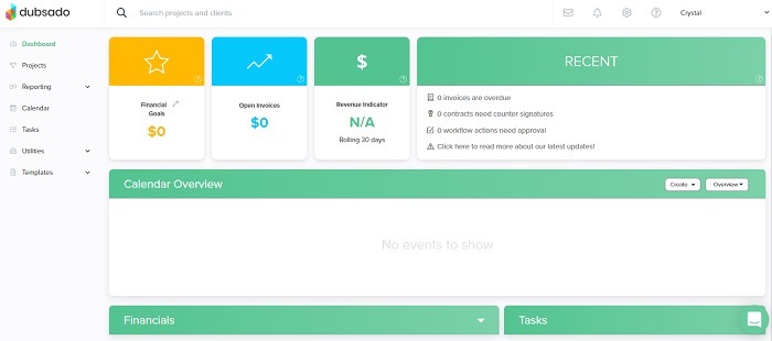 Top All In One Crm Software For Freelancers And Creatives Dubsado