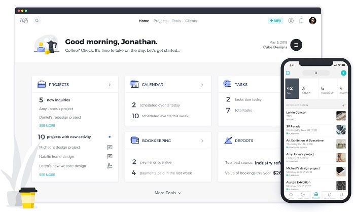Top All In One Crm Software For Freelancers And Creatives Honeybook