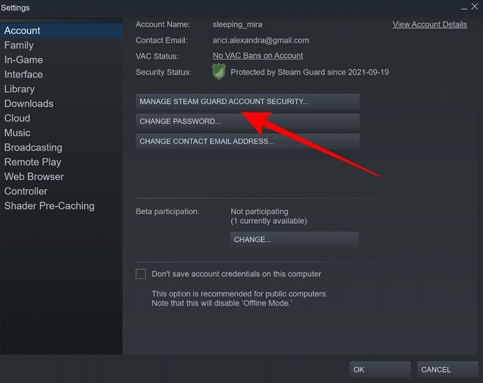 2fa Social Apps Steam Pc Manage Steam Guard