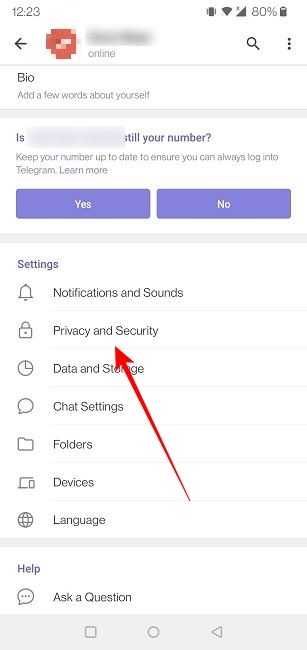 2fa Social Apps Telegram Mobile Privacy Security
