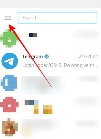 2fa Social Apps Telegram Pc Menu