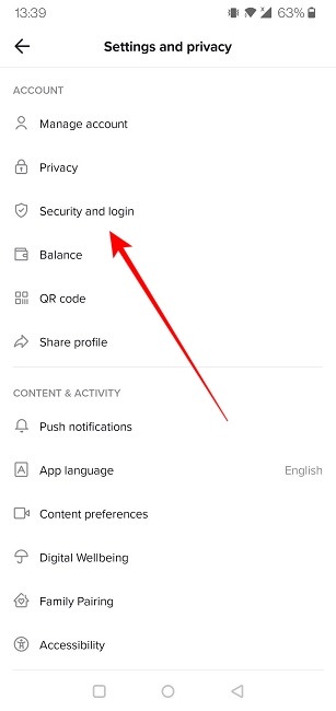 2fa Social Apps Tiktok Mobile Security Login