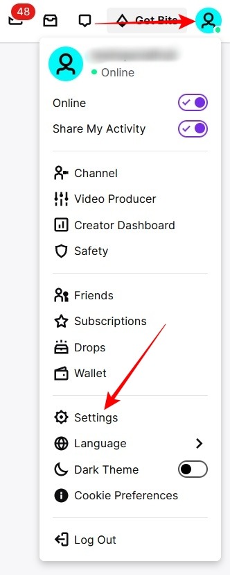 2fa Social Apps Twitch Pc Settings