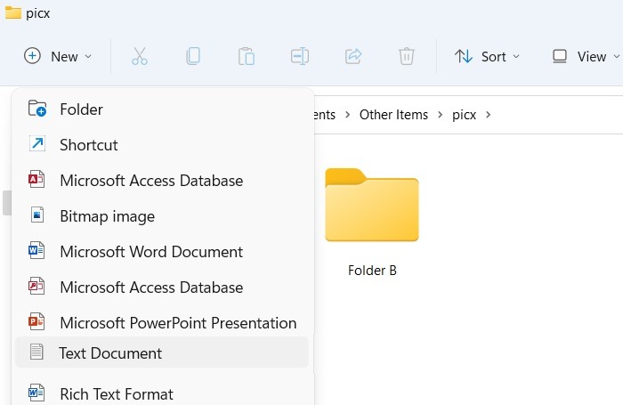 Batch Files Windows11 New Text Document